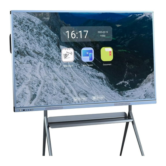 OH Smartboard 55inch Pro Live Streaming Display, Screen Mirroring Reverse Control IR Touch Rotatable 4K Monitor Wireless 5G/WiFi Connectivity for Digital Signage, School & Conferences