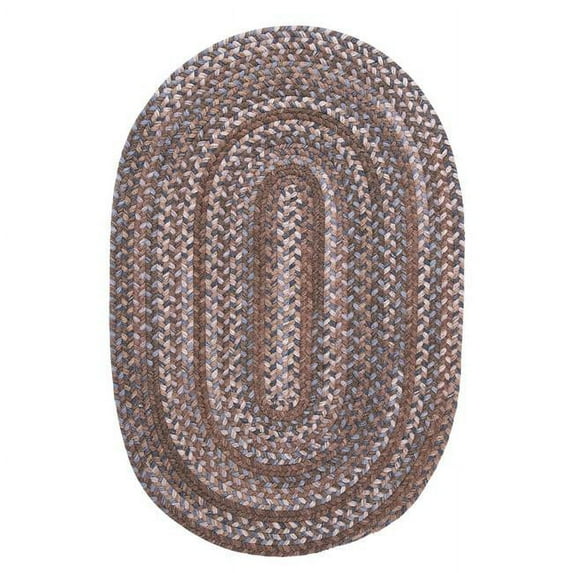 OH88 2 x 5 ft. Oak Harbour Rug, Brown