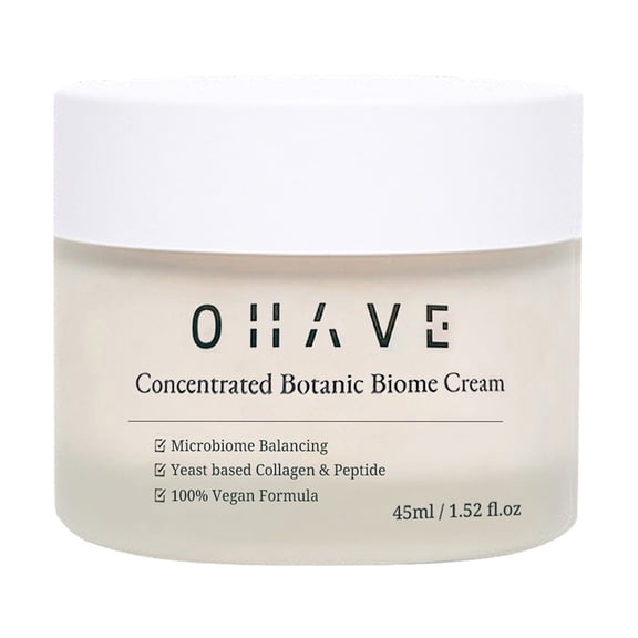 OHAVE Concentrated Botanic Biome Cream Origin, Vegan Cream, Face Moisturizer