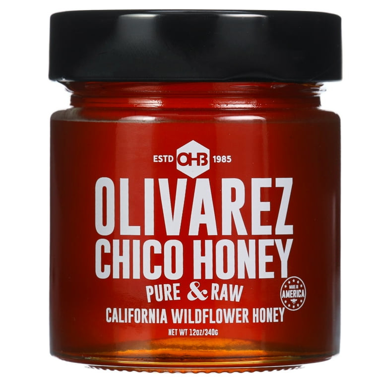OHB Chico Honey Company, California Wildflower Honey, 12oz