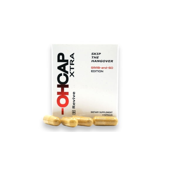 OHCap Support, Recovery, and Energy Supplement (4 Capsules, grab pack)