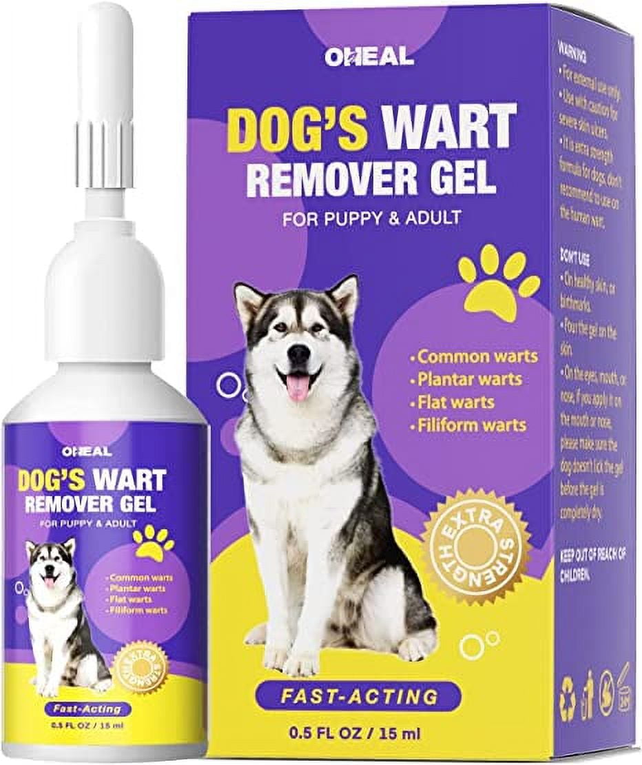 OHEAL Dog Wart Remover, Fast Acting Dog Wart Removal Treatment, Extral Strength Dog Wart
