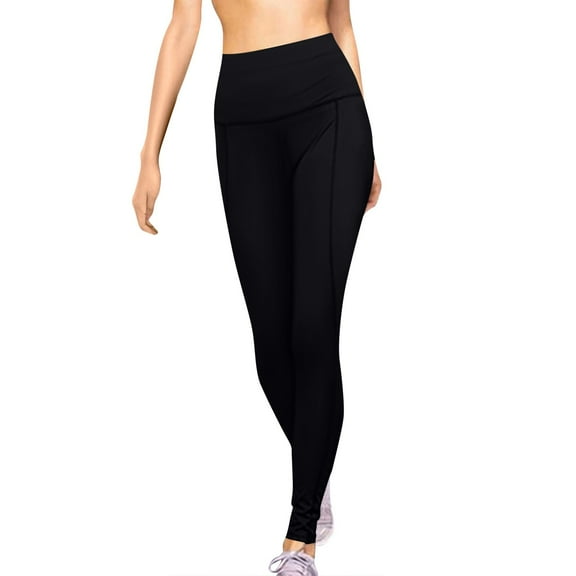 OHGOD Butt Lifting Yoga Pants For Women,Women's Black Leggings,Black Leggings,Red Butt Lifting Leggings For Women,Black,L