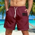 thumbnail image 1 of OHGOD Men Shorts Casual, Mens Hawaiian Shorts, Casual Mens Shorts, 1 * Man Shorts - Wine - L, 1 of 6