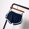 thumbnail image 1 of OHGOD Womens Lounge Shorts, Shorts for Women, Womens Shorts, Women's Casual Shorts - Versatile Yoga and Lounge Shorts for Women - Relaxed and Stylish - Navy - XL, 1 of 5