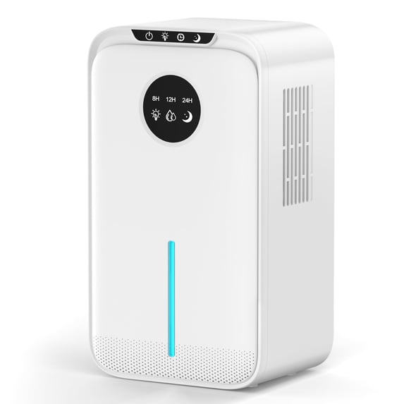 OHHANI Dehumidifier 85 oz Large Capacity, 500 sq.ft. Touch Control, Timer and Auto Shut-Off, Suitable for Bedrooms Basements and Garages