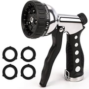 OHHANI Garden Hose Nozzles with 10 Spray Patterns Flow Control for Garden Watering, Car Washing, Window Cleaning, Pets Bathing