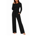 thumbnail image 1 of OHHSHEEN 2 piece womens lounge set, long sleeve pajama set for women, Soft Pjs Loungewear with Pockets, 1 of 6