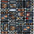 thumbnail image 1 of Euur 32PCS Tool Box Organizer Tray Divider Set, Desk Drawer Organizer, Garage Organization and Storage Toolbox Accessories for Rolling Tool Chest Cart Cabinet Work Bench Small Parts, 1 of 8