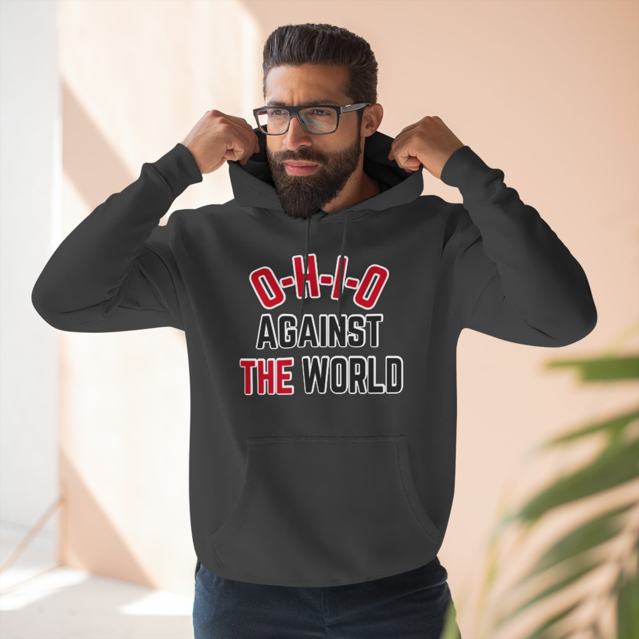 OHIO AGAINST THE WORLD 4 OHIO STYLE Unisex Premium Pullover Hoodie Walmart