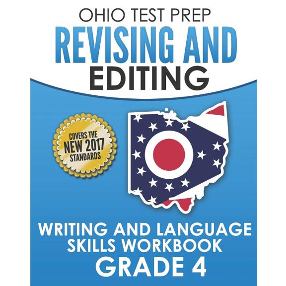 OHIO TEST PREP Revising and Editing Grade 4 : Writing and Language Skills Workbook (Paperback)