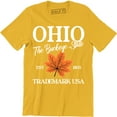 thumbnail image 1 of OHIO The Buckeye State Trademark Usa Souvenir Destination Location Tee Shirt, 1 of 4
