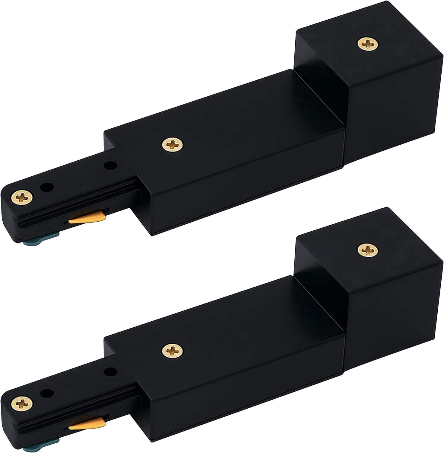 Ohlectric 2-Pack H-Type Conduit Live End Connector, Black, Single ...