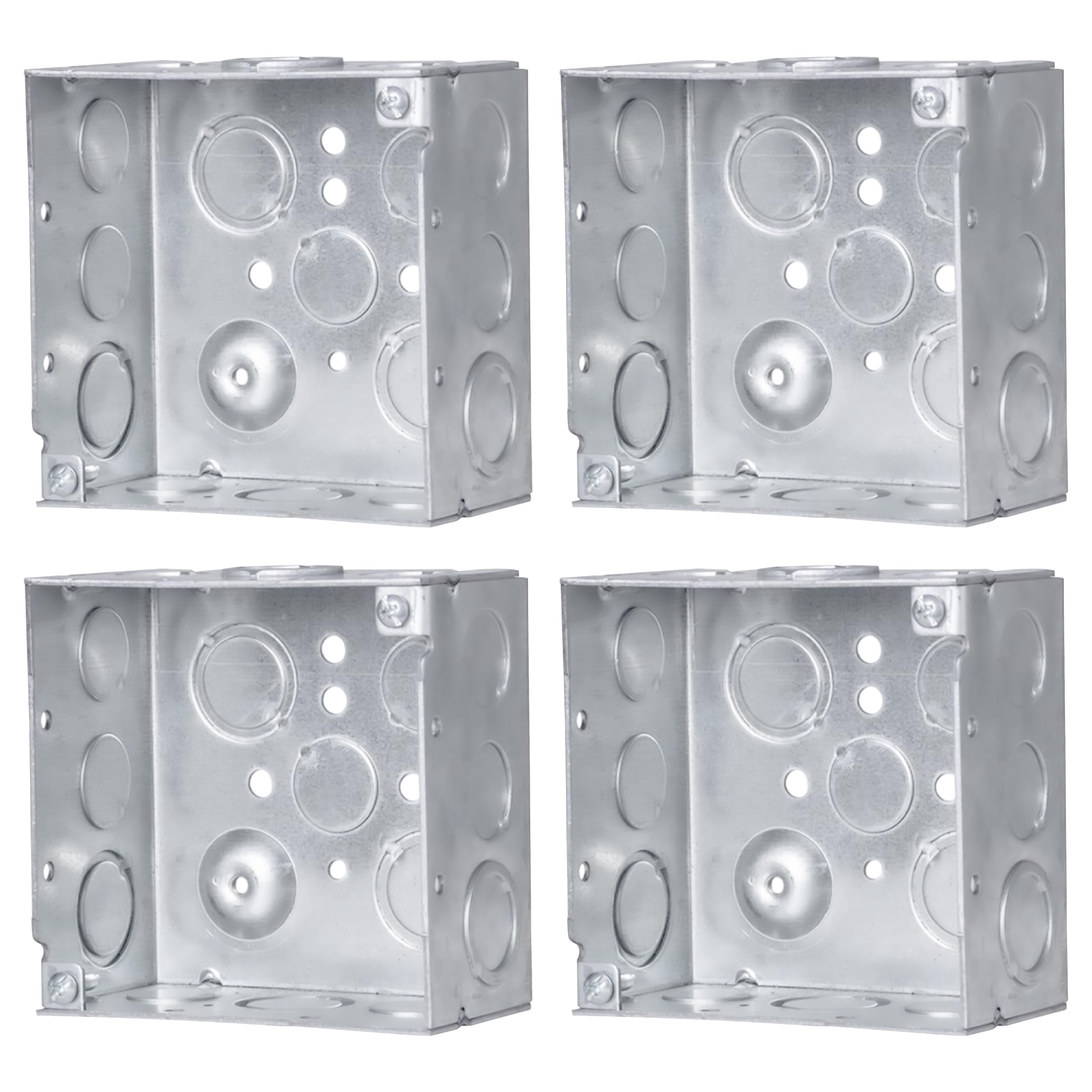 Square Box In Electrical OHLECTRIC 4-Pack 4