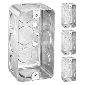 steel fixture box kitf84208cl - Walmart Business