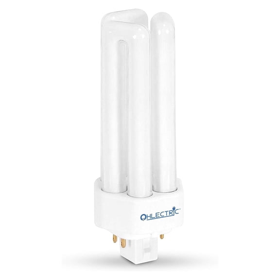 Ohlectric 32W 4-Pin Compact Fluorescent Cfl Bulb, 4100K Cool White, Amalgam, Energy Saving, Long-Life Replacement Lamp, OL-41554