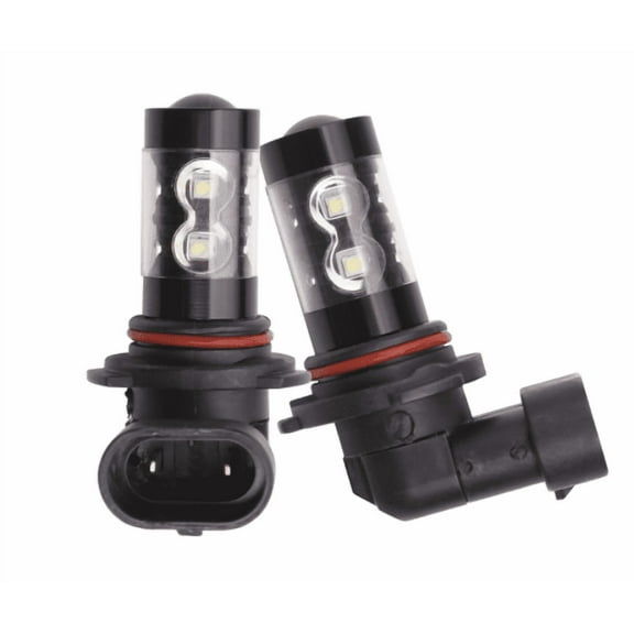 OHLGT H10 LED Headlight Bulbs, 2000LM Super Brighter, 6000K Cool White 1:1 Halogen Bulb Size, No Adapter Required, Plug & Play, Pack of 2