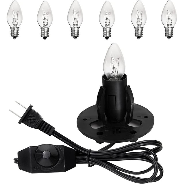 OHLGT New Series Easier to Install Himalayan Salt Lamp Cord Replacement