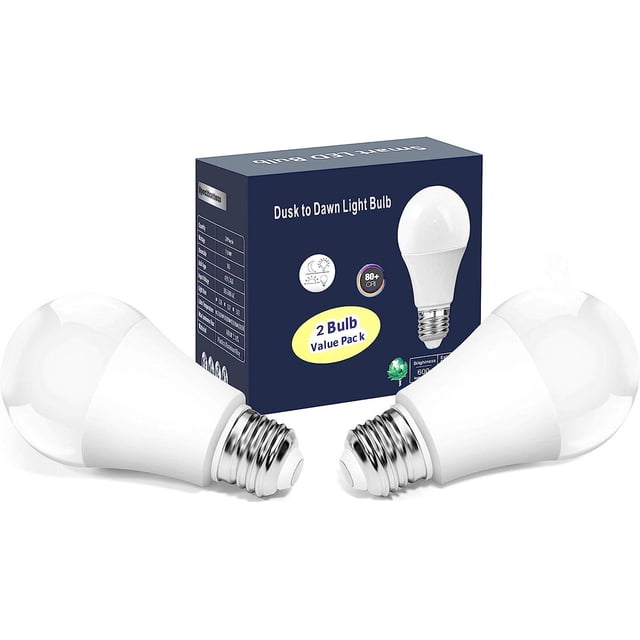 OHLUX Dusk to Dawn Outdoor Light Bulb, 13W 100W Equivalent Energy ...