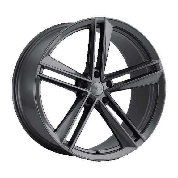 OHM Aluminum Rim LIGHTNING 18X8.5in Gloss Gunmetal Finish, 1885LTG305120G64