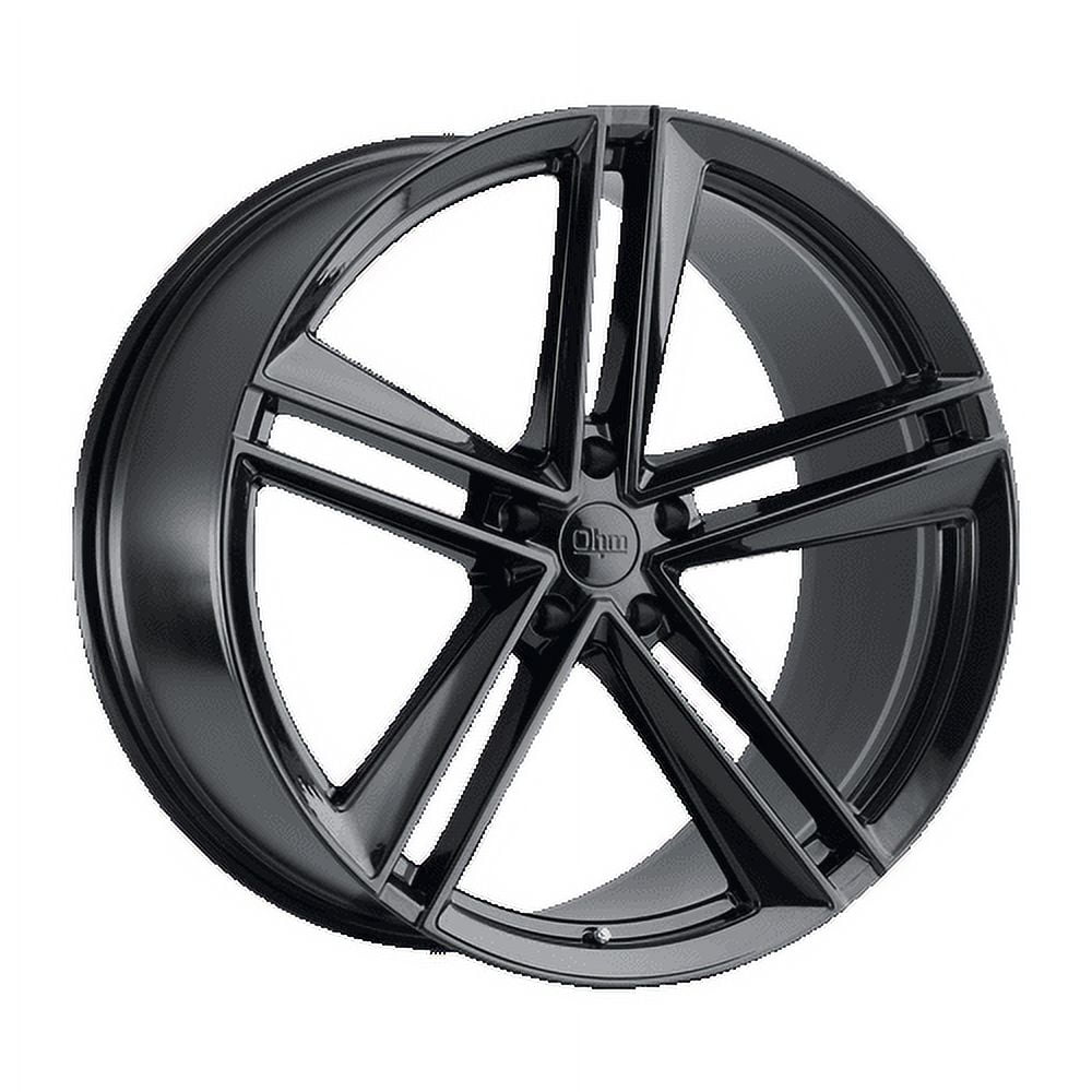 OHM Aluminum Rim LIGHTNING 20X10in Gloss Black Finish, 2010LTG405114B71 ...