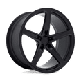 thumbnail image 1 of OHM Cast Aluminum Rim OMAMP 21X9 5X120 M-BLK 25MM, 2190AMP255120M64, 1 of 3