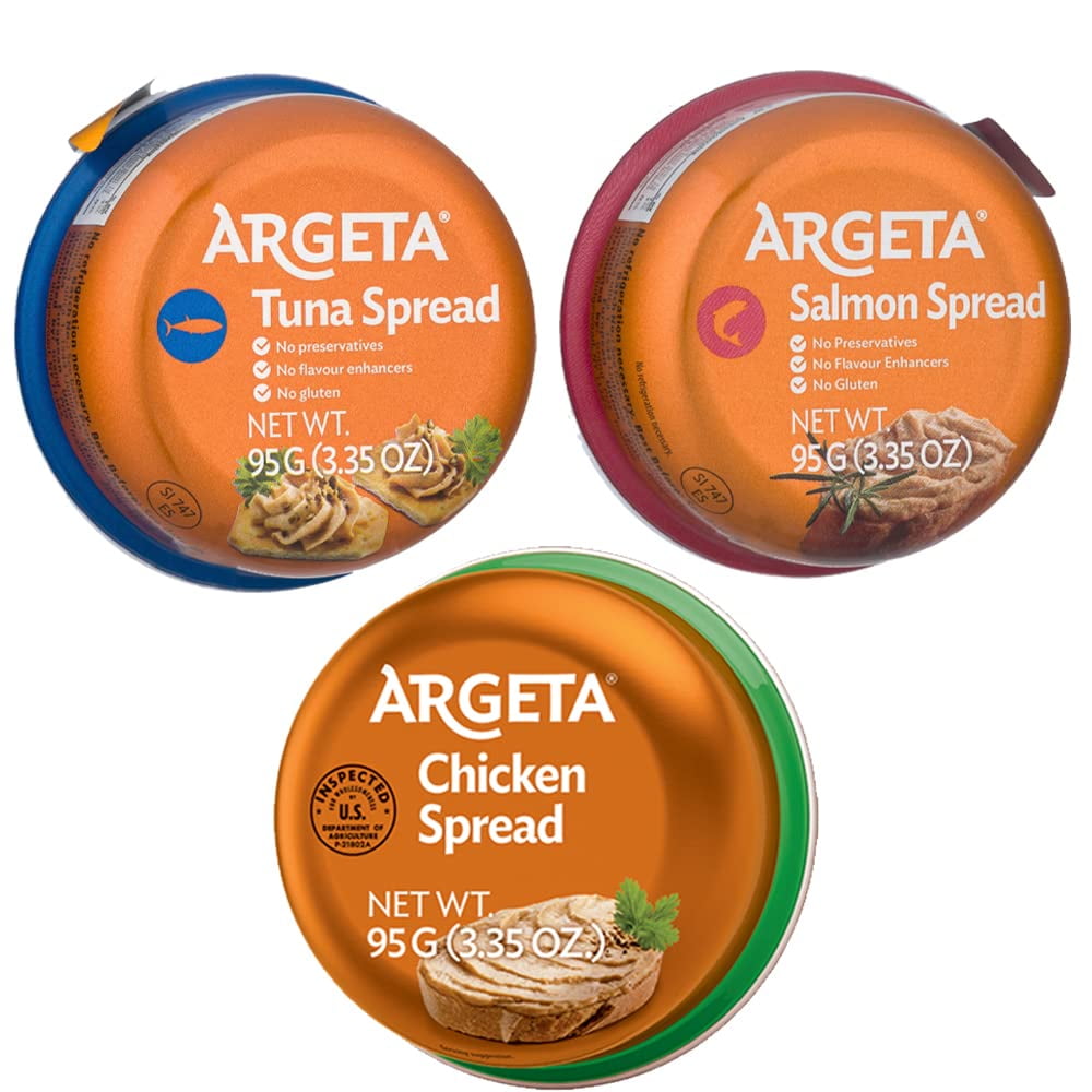 OHMARKET Argeta Pate Spread Special Package (Chicken + Tuna + Salmon