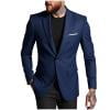 OHMZYZO Men's Casual Stretch Blazer Jacket Lightweight One Button Sport Coat Formal Wedding Business Suit Jackets