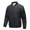 thumbnail image 1 of OHMZYZO Men's Quilted Down Jacket Stand Collar Bomber Puffer Jacket Windbreaker Lightweight Thicken Warm Winter Coat Outerwear, 1 of 9