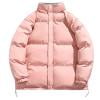 thumbnail image 1 of OHMZYZO Men's Quilted Puffer Jacket Sherpa Fleece Zip up Coat Stand Collar Thermal Winter Parka for Outdoor Casual Wear, 1 of 9