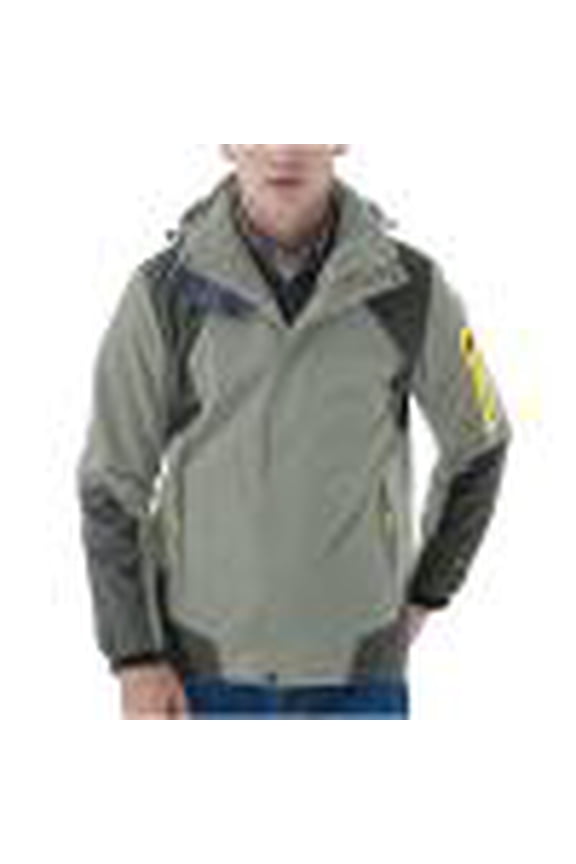 Men's Ski Jacket Waterproof Insulated Snow Jacket Warm Windproof Winter Coats with Hood Fleece Lined Jacket