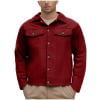 OHMZYZO Mens Casual Business Jacket Solid Color Lapel Lightweight Jackets Button Up Outdoor Warm Windbreak Coat