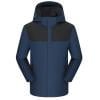 thumbnail image 1 of OHMZYZO Rain Jacket for Men Mountain Waterproof Hooded Raincoat Outdoor Hiking Full Zip Up Lightweight Windbreaker, 1 of 5