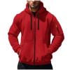 thumbnail image 1 of OHMZYZO Tactical Hoodies for Men Drawstring Zip Up Hooded Sweatshirt Fall WInter Casual Workout Athletic Outfits with Pockets, 1 of 7