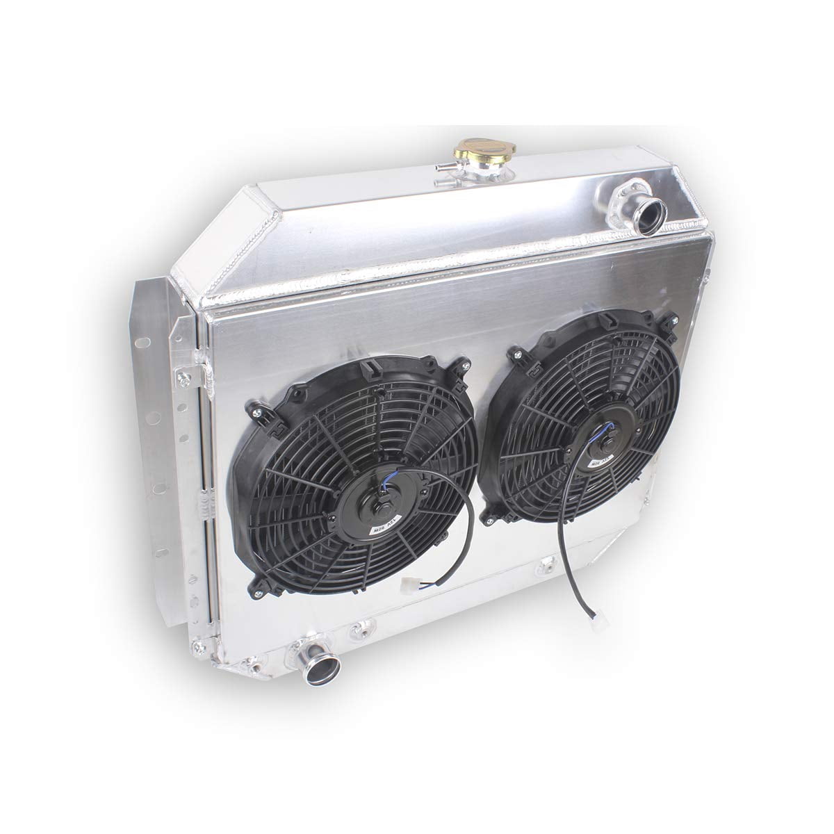OHOB-COOL 3 Rows Core Aluminum Cooling Radiator for 1972-1986 Jeep CJ5 ...