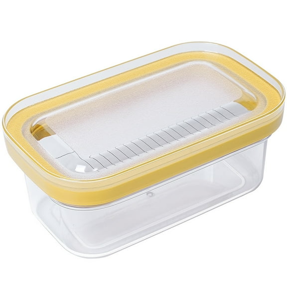 OHOB-COOL Airtight Butter Slicer Cutter, Stick Butter Storage Case with Lid for Fridge(Airght, Medium 280g)