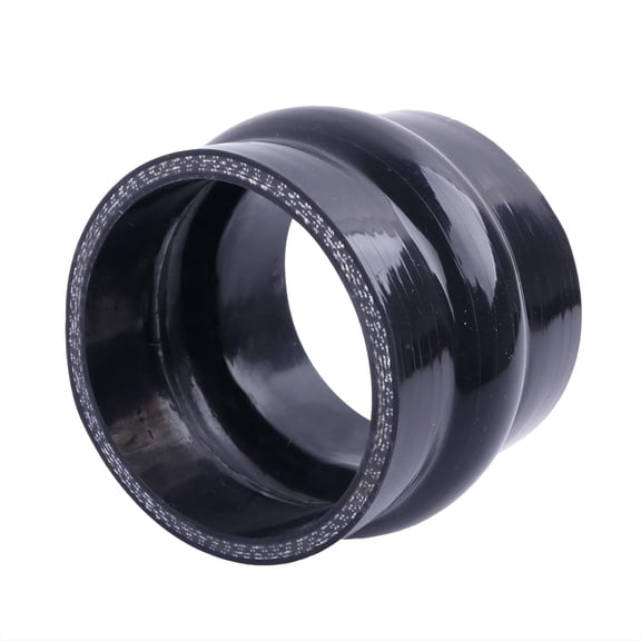OHOB-COOL Straight Silicone Hump Hose ,ID 1 1/2"38mm,Length 3"(76mm),4-Ply (5.4mm) Reinforced Turbo/Intercooler/Intake Piping Coupler Industrial Hydraulic Hoses Black