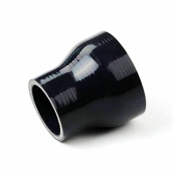 OHOB-COOL Straight Silicone Reducer Hose ,ID 5/8"- 7/8"16mm-22mm,Length 3"(76mm),4-Ply (5.7mm) Reinforced Turbo/Intercooler/Intake Piping Coupler Industrial Hydraulic Hoses Black