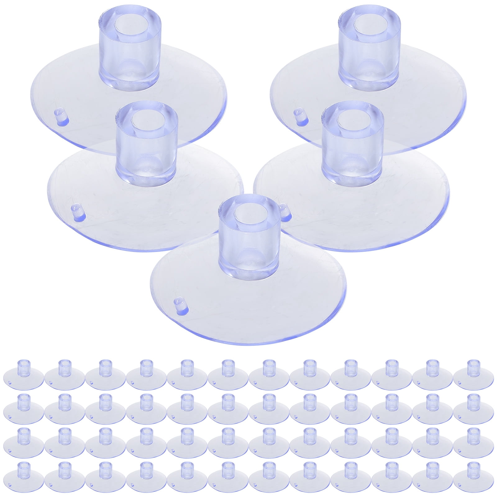 Pvc Base Cup OHOIOLLA 100Pcs Pvc Suction Cups For Glass Vertical Hole Design Indoor ...