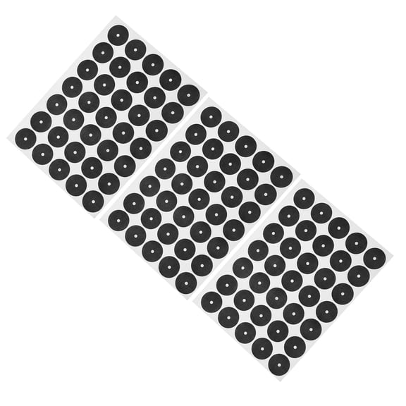 OHOIOLLA Pool Table Practice Spots Durable Black Paper for Home 105Pcs