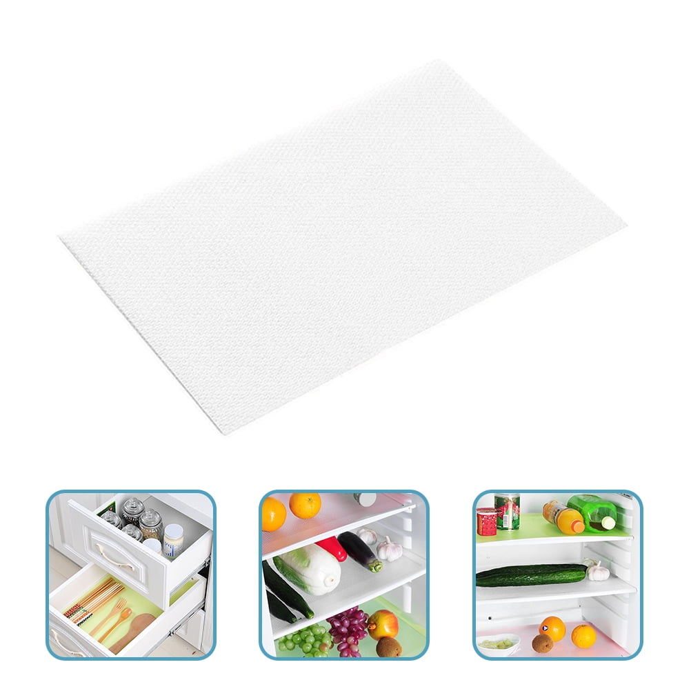 OHOIOLLA 16Pcs Refrigerator Shelf Liners Rectangular EVA for Kitchen ...