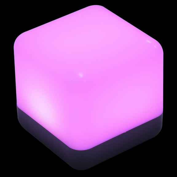 OHOIOLLA 1Pack Creative Desk Lamp Abs Material Cube Led Light for Girls Room