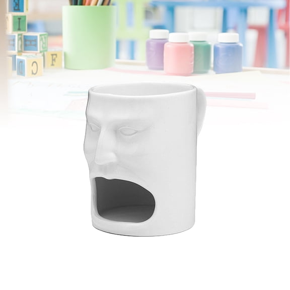 OHOIOLLA 1Pcs Mug Cup with Cookie Pocket for Breakfast and Party Events