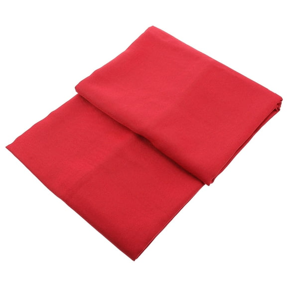 OHOIOLLA 1Pcs Red Imitation Linen Rectangular Tablecloth for Special Occasions 180X140CM