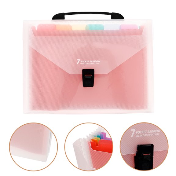 OHOIOLLA 1Set Multi-Pocket Design Folder Dividers for Bill Organization and Travel