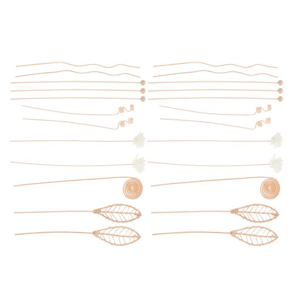 OHOIOLLA 24pcs Novelty Diffuser Sticks Rice Paper For Fragrance Diffusion At Home Office Setting