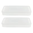 thumbnail image 1 of OHOIOLLA 2Pcs Dumpling Storage Box for Freezer with Rectangular Shape and Transparent Color, 1 of 8