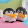thumbnail image 1 of OHOIOLLA 2Pcs Penguin Shape Change Purse Cute Change Purse Black Thick Fabric For Students School, 1 of 7