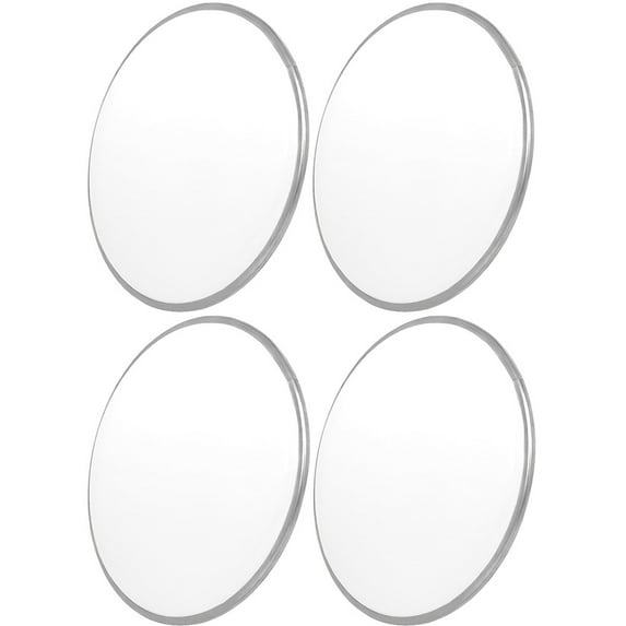 OHOIOLLA 4Pcs Transparent Polyester Film Drum Skin for Jazz Sound Enhancement 8 Inches