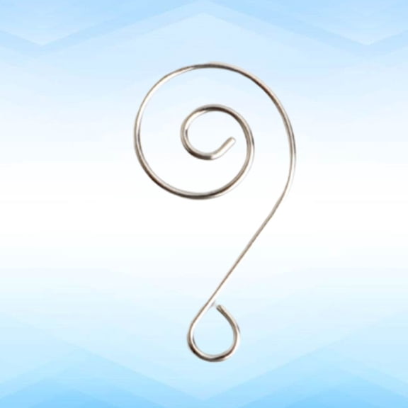 OHOIOLLA 50Pcs Hooks for Christmas Tree Decorations in Steel Material